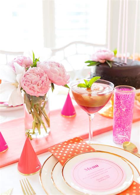 creative adult birthday party ideas for the girls food and decor