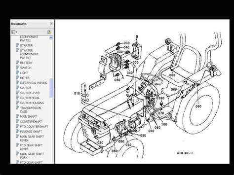 kubota ldt lf  dt  parts manuals pgs  diesel tractor service auction  sale