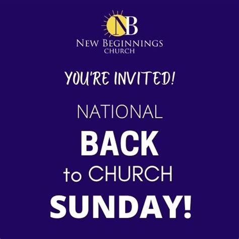 national   church sunday  beginnings church