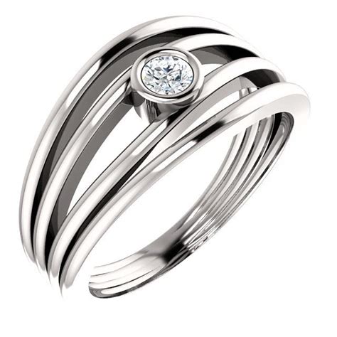 buy 14 karat white gold 0 12 carat diamond ring