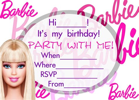printable birthday invitations  kids boys  girls