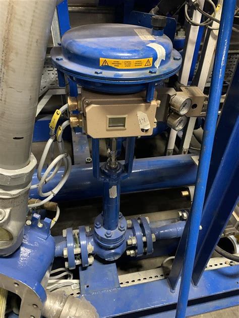 samson control extended control valve  actuator  positioner