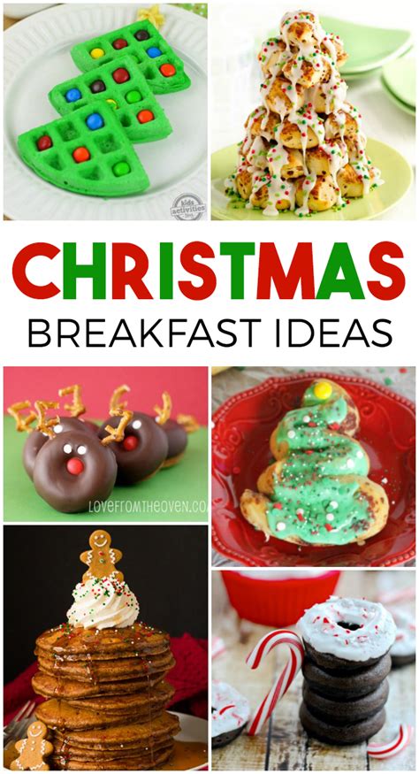 festive christmas breakfast ideas  start  merry christmas kids