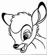 Bambi Coloring Pages Disney Faces Animal Drawing Easy Face Print Clipart Drawings Library Walt Comments Comment Getdrawings Animals Hellokids Coloringhome sketch template