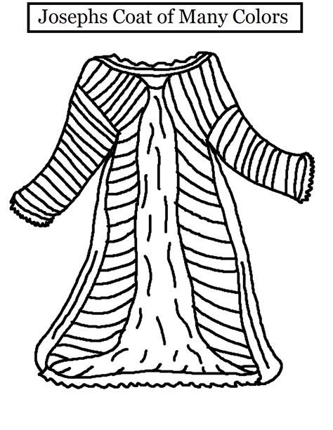 joseph   coat coloring page coloring pages