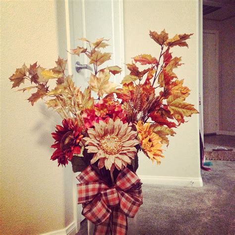 Diy Fall Floral Arrangement All Supplies From Michael S