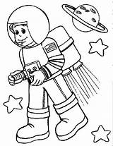 Astronaut Coloring Pages Community Colouring Helpers Kids Girl Printable Drawing Spaceman Space Preschool Color Print Getdrawings Astronout Book Getcolorings Kartun sketch template