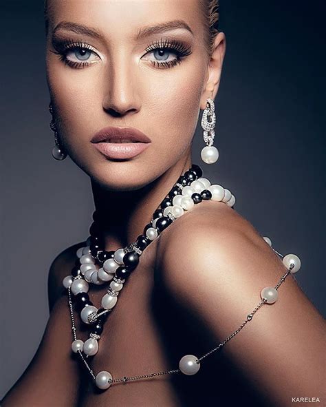 karelea mazzola photoshoot pearls are forever classic mikimoto