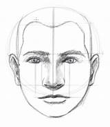 Draw Step Face Proportions Facial Hair Faces Lower sketch template