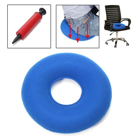 Inflatable Donut Cushion For Tailbone Pain Hemorrhoids Sciatica For