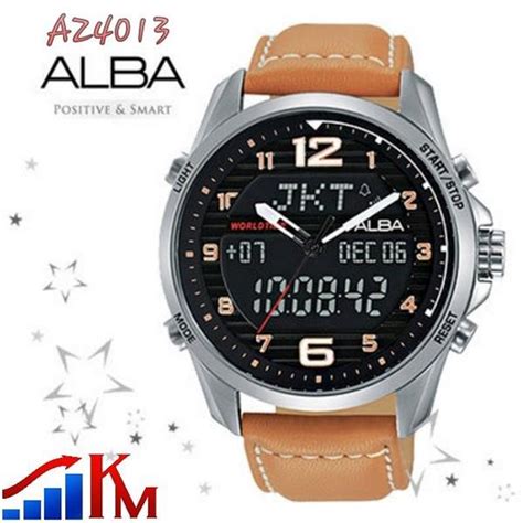 jam tangan pria alba azx original  bergaransi