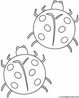 Coloring Ladybugs Ladybug Two Pages Insects Printable Coloringbay Activity Color Great Kids Who Print Bigactivities sketch template
