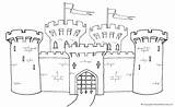 Castle Coloring Drawing Medieval Choose Board Drawings Pages Medevil sketch template