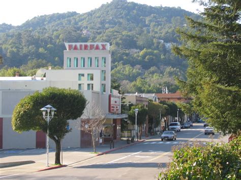 fairfax ca downtown fairfax photo picture image california at city