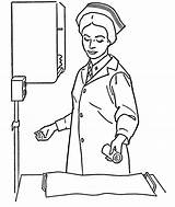 Nurse Enfermera Arzt Doktor Nurses Ausmalbilder Bestcoloringpagesforkids sketch template