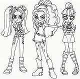 Coloring Pony Little Pages Equestria Girls Comments Printable sketch template