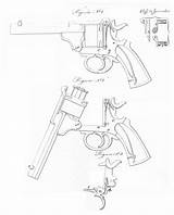Revolver Drawing Colt Warnant Action Double Getdrawings sketch template