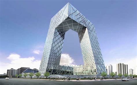 cctv headquarters  beijing china central television building