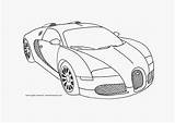 Coloring Bugatti Large Supercar Veyron Pencil Drawings sketch template