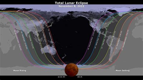 time   blood moon total lunar eclipse  nov  space