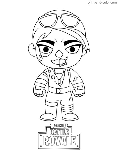 fortnite ghoul trooper coloring pages coloring  drawing