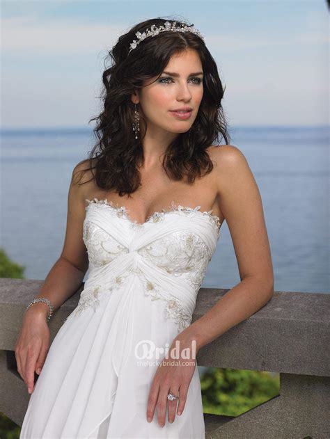 Strapless Beach Wedding Dresses Exotic And Sexy Beach