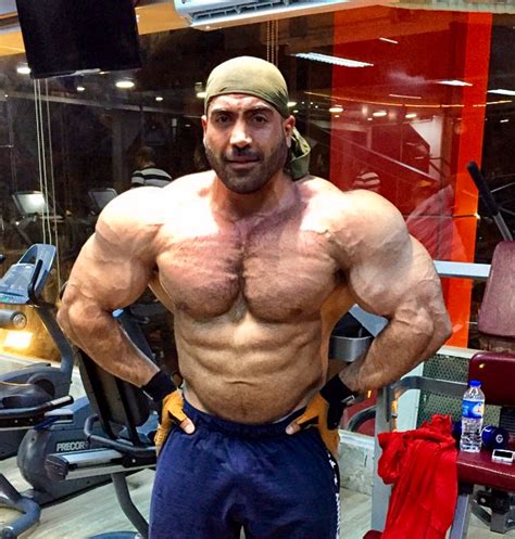 Muscle Ammiratore Iraqi Bodybuilder Ali Hani