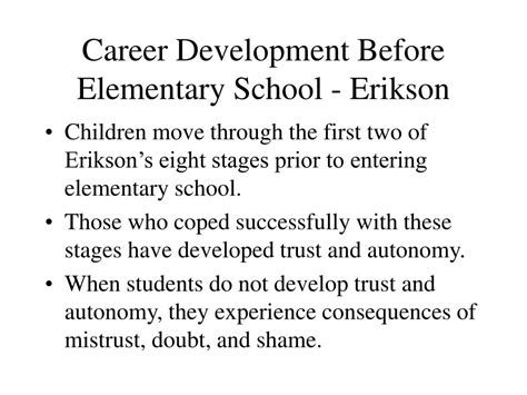 ppt career development interventions in the elementary schools powerpoint presentation id 297626