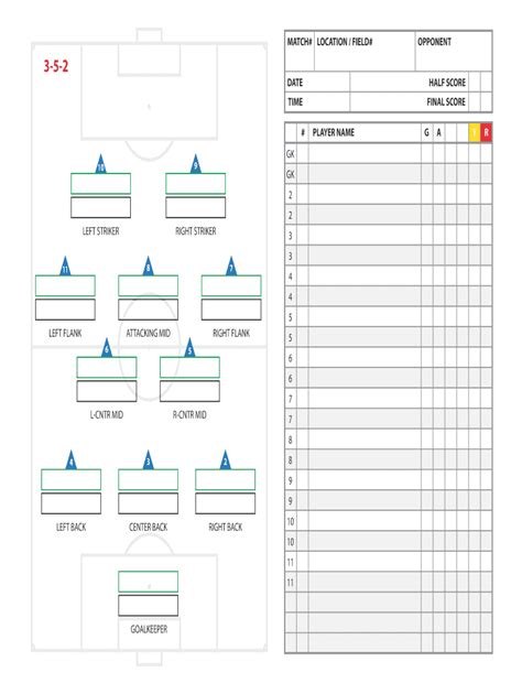 soccer lineup  jason sports gallery