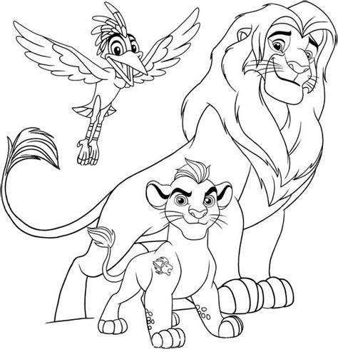 lion guard disney coloring pages lion coloring pages disney