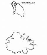 Barbuda Island Worldatlas Countries sketch template