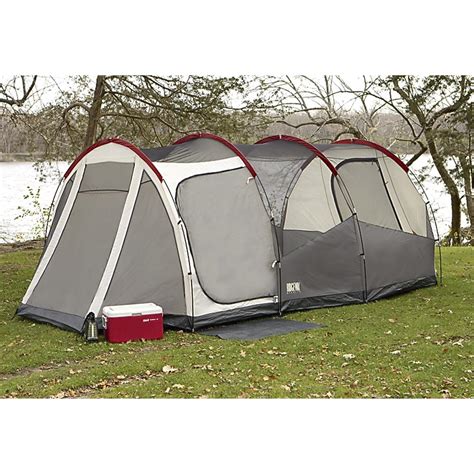 famous makers  cabin dome tent  covered porch  backpacking tents