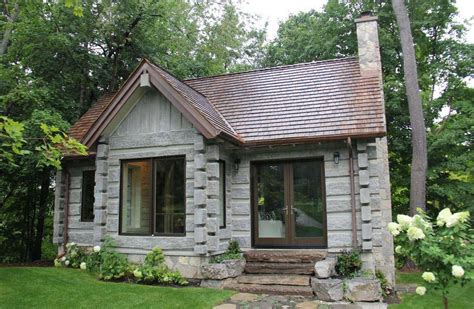 I Really Like This Concrete Log Prefab Tiny Home