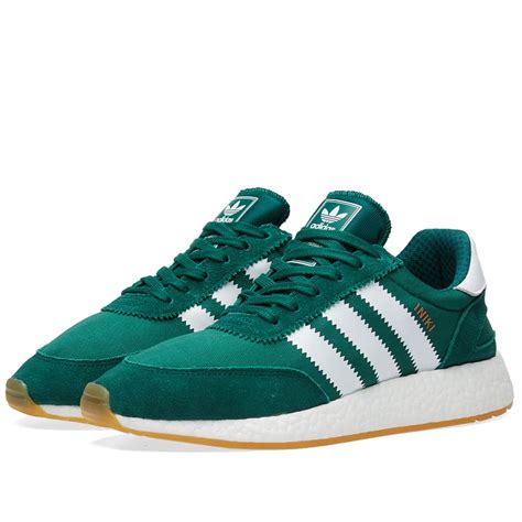 adidas iniki runner collegiate green white