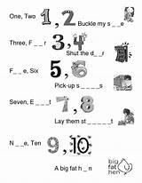 Buckle Shoe Two Song Music Workshet Worksheets Numbers Songs Mistake Found Busyteacher sketch template