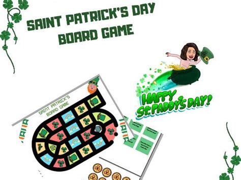 Saint Patrick S Day Board Game Teaching Resources