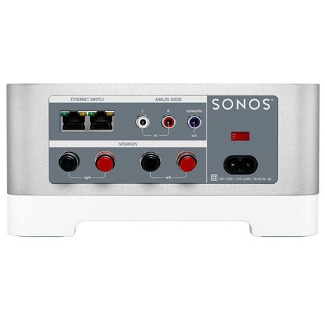 sonos connect rear rs sound light