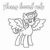 Pony Coloring Flurry Heart Little Pages Color Mlp Toddler Will Colouring Birthday Cartoon sketch template