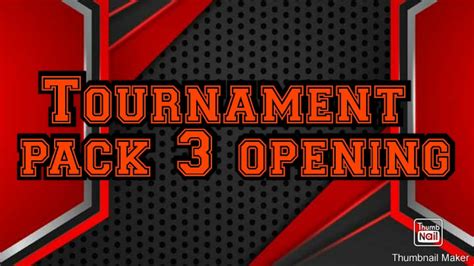 tournament pack  youtube