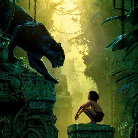 bagheera mowgli jungle book ipad air wallpaper hd movies  wallpapers images