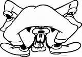 Seek Goofy Coloring Hide Wecoloringpage Cartoon sketch template