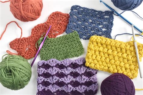 basic crocheting stitches  beginner  learn family frugal fun