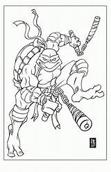 Coloring Ninja Michelangelo Turtles Pages Tmnt Mikey Colouring Popular Library Coloringhome sketch template