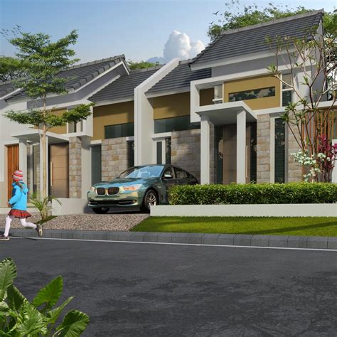 contoh desain rumah minimalis  komplek perumahan thegorbalsla