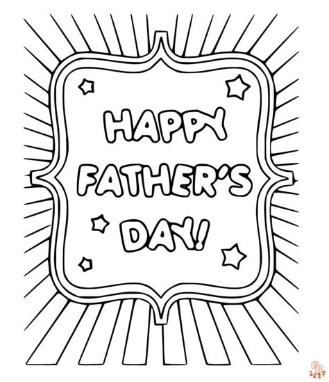 happy fathers day coloring pages  printable sheets  kids