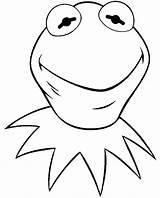 Coloring Pages Kermit Frog Piggy Miss Bad Piggies Outline Head Draw Muppets Getcolorings Printable Thinking Boat Friends Little Color sketch template