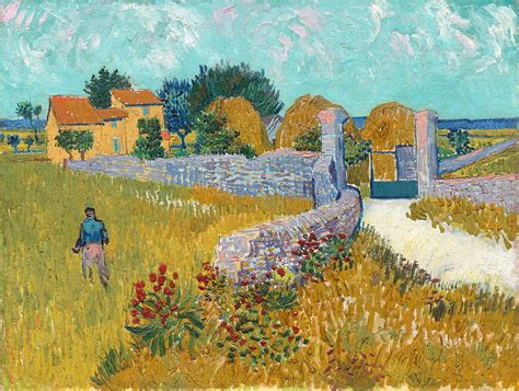 File Farmhouse In Provence 1888 Vincent Van Gogh Nga