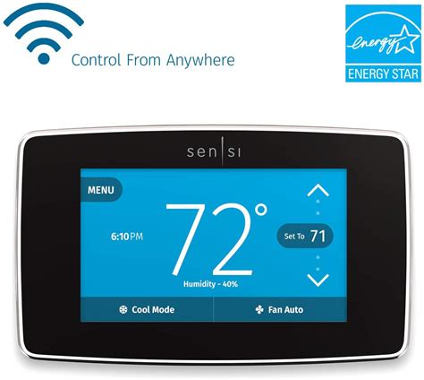 emerson sensi touch wi fi smart thermostat