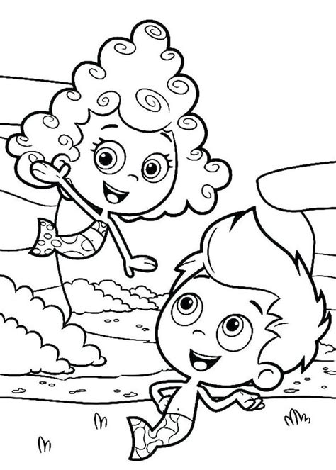 bubble guppies coloring pages   coloring sheets bubble
