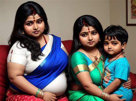Ai Image To Image Indian Chubby Mom S